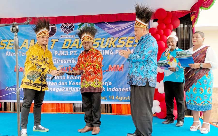 PT Jasa Prima Papua sebagai PJK3 di Timika akan memudahkan masyarakat di Papua dan Papua Barat dalam hal pelatihan dan pengurusan Jasa Keselamatan dan