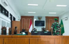 Sidang tuntutan Serma Tengku Dian Anugrah. Dok: Eranasional/HO Kumparan.