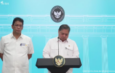 Menko Airlangga Hartarto dan Menkeu Purbaya Yudhi. Dok: Eranasional/HO Youtube Sekretariat Presiden.