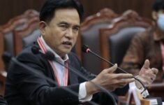 Menteri Koordinator Bidang Hukum, HAM, Imigrasi, dan Pemasyarakatan Yusril Ihza Mahendra. Dok: Eranasional/HO Ist.