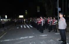 300 personel apel persiapan kejar geng motor. (Foto: Eranasional/RA)