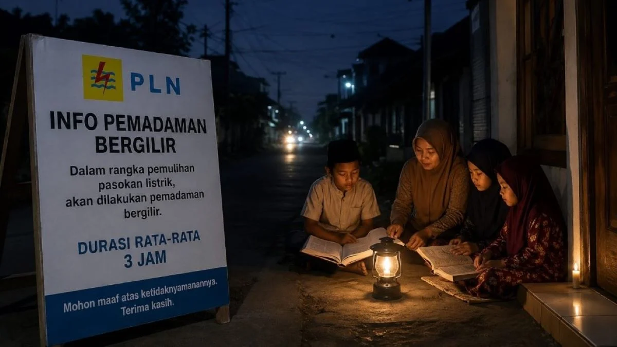 Ilustrasi pemadaman bergilir. (Foto: Ilustrasi)