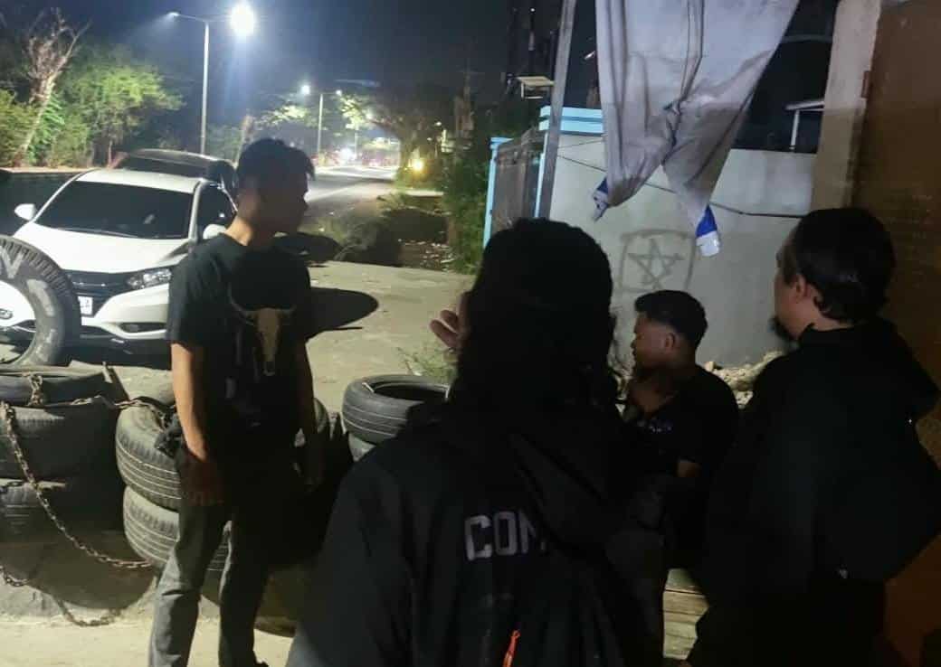 Polisi amankan pelaku pengeroyokan di Maros. (Foto: Polres Maros)